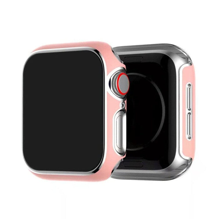 Pc Bumper Tempered Glass Cover for Apple Iwatch Case