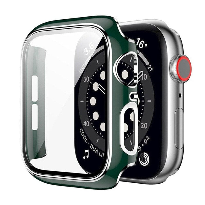 Pc Bumper Tempered Glass Cover for Apple Iwatch Case