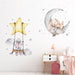 Bunny Baby Cartoon Wall Stickers for Kids Room