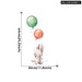 Bunny Baby Cartoon Wall Stickers for Kids Room