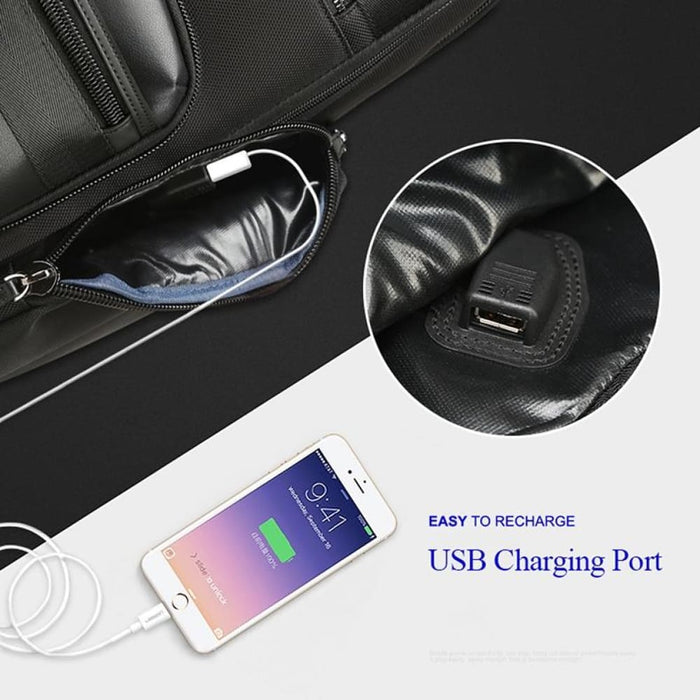 Business Anti Theft Waterproof Three Layer Large Capacity