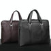 Business Cowhide Leather Handbag Lawyer Briefcase Messenger