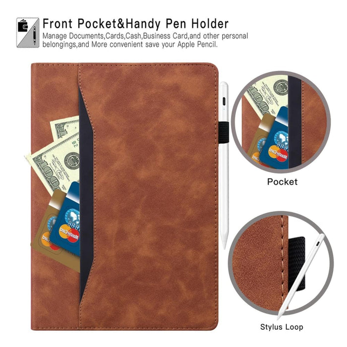 Business Shockproof Horizontal Flip Leather Tablet Case