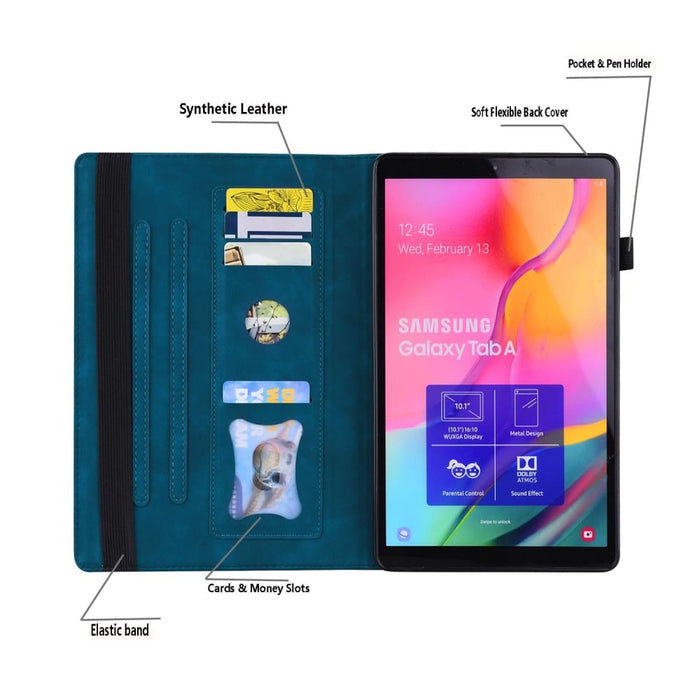 Business Shockproof Horizontal Flip Leather Tablet Case