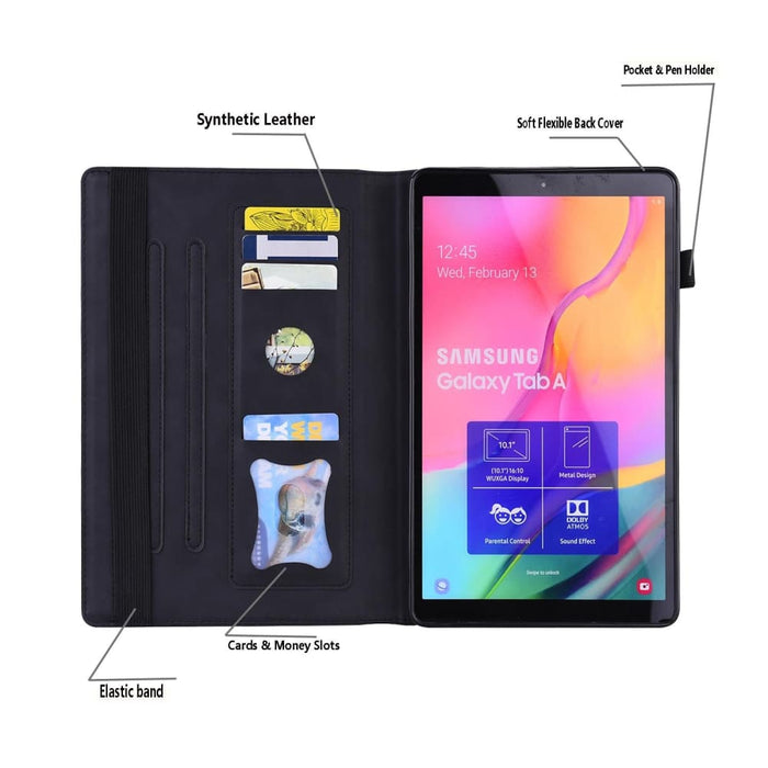 Business Shockproof Horizontal Flip Leather Tablet Case