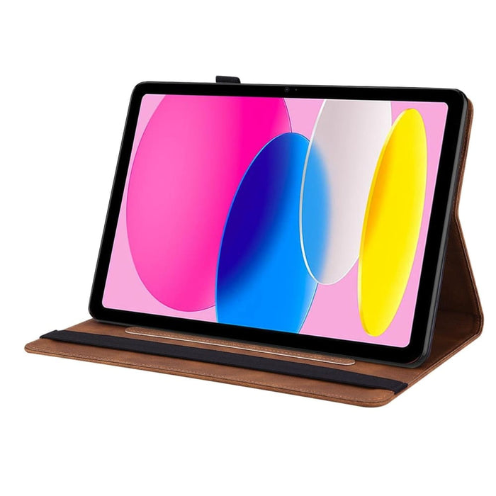 Butterfly Flower Embossed Leather Tablet Case For Ipad 10th