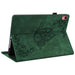 Butterfly Flower Embossed Leather Tablet Case For Ipad 10th