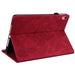 Butterfly Flower Embossed Leather Tablet Case For Ipad 10th