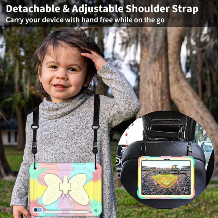 Butterfly Kickstand Heavy Duty Hard Rugged Tablet Case