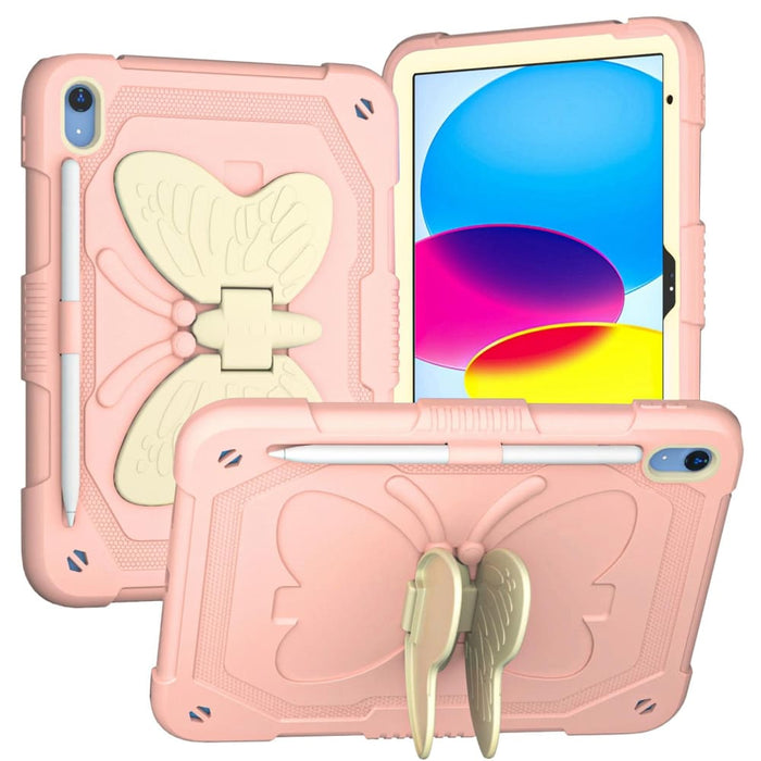 Butterfly Kickstand Heavy Duty Hard Rugged Tablet Case