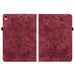 Butterfly Rose Embossed Leather Tablet Case For Ipad 10th