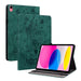 Butterfly Rose Embossed Leather Tablet Case For Ipad 10th