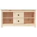 Tv Cabinet 103x36.5x52 Cm Solid Wood Pine Noaplk