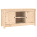 Tv Cabinet 103x36.5x52 Cm Solid Wood Pine Noapna
