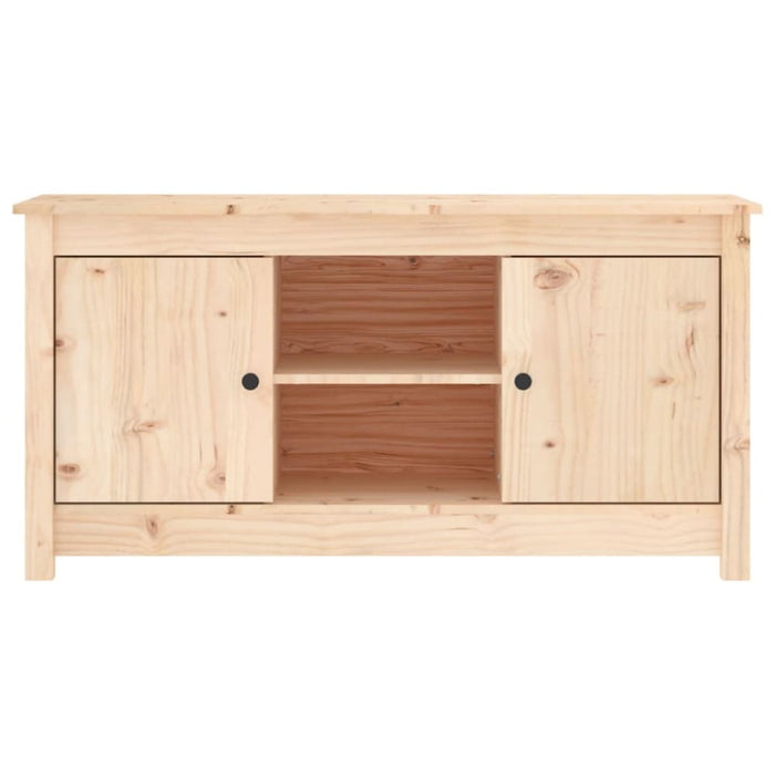 Tv Cabinet 103x36.5x52 Cm Solid Wood Pine Noapna