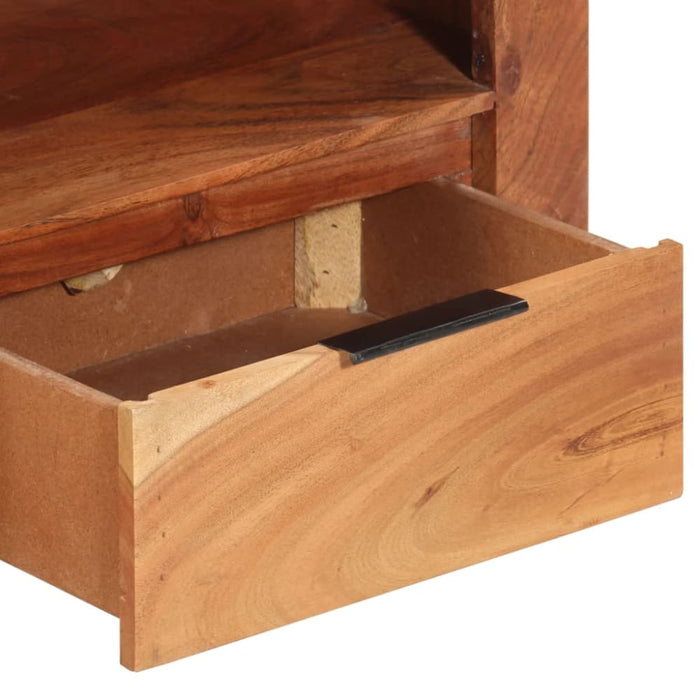 Tv Cabinet 110x30x40 Cm Solid Wood Acacia Ttnbxi