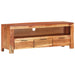 Tv Cabinet 110x30x40 Cm Solid Wood Acacia Ttnbxi