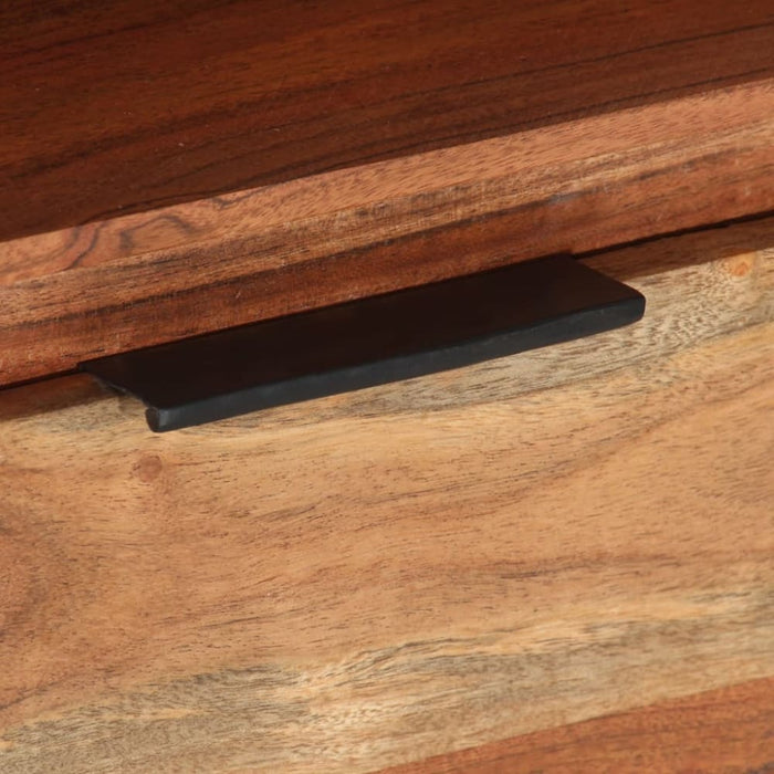 Tv Cabinet 110x30x40 Cm Solid Wood Acacia Ttnbxi