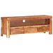 Tv Cabinet 110x30x40 Cm Solid Wood Acacia Ttnbxi