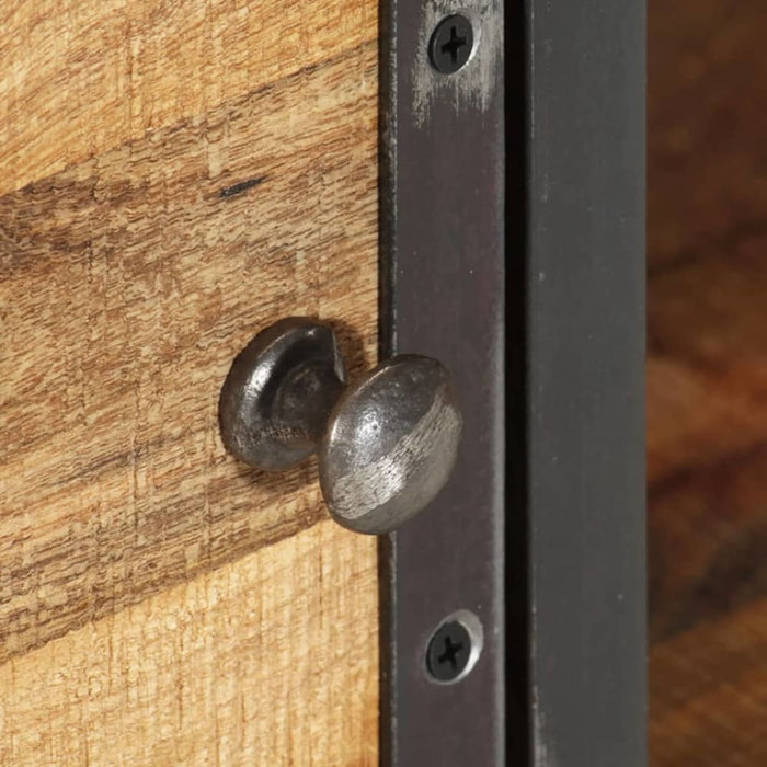 Tv Cabinet 110x30x42 Cm Solid Wood Mango Ttkioo