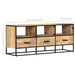 Tv Cabinet 110x30x45 Cm Rough Mango Wood Txiaai