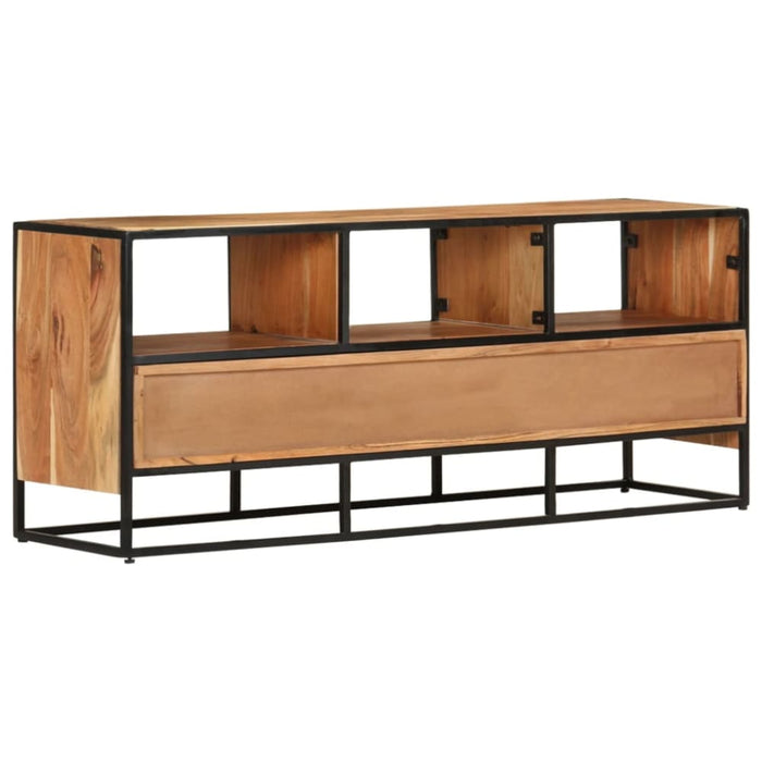 Tv Cabinet 110x30x45 Cm Solid Acacia Wood Txiaan