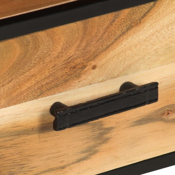 Tv Cabinet 110x30x45 Cm Solid Acacia Wood Txiaan