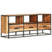 Tv Cabinet 110x30x45 Cm Solid Acacia Wood Txiaan