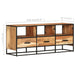 Tv Cabinet 110x30x45 Cm Solid Acacia Wood Txiaan