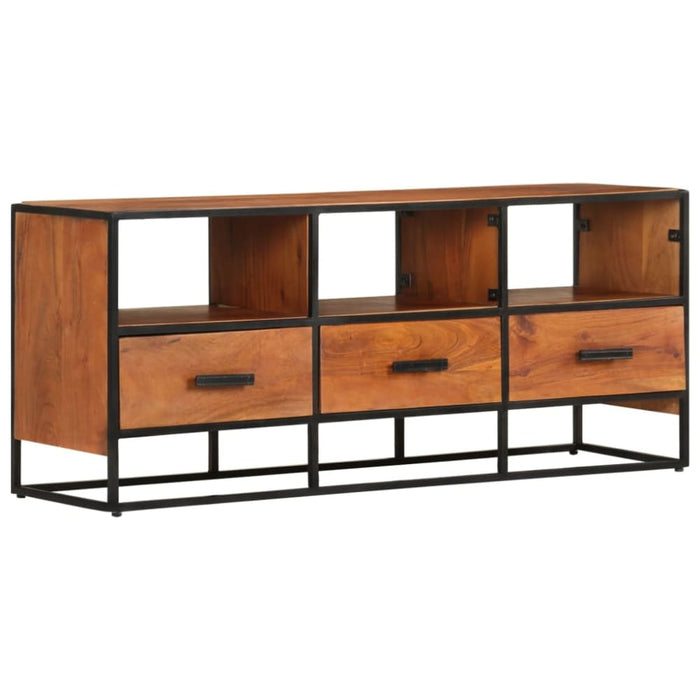 Tv Cabinet 110x30x45 Cm Solid Acacia Wood Txiapb
