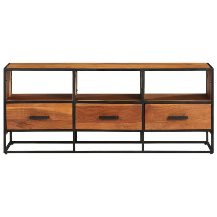 Tv Cabinet 110x30x45 Cm Solid Acacia Wood Txiapb