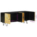 Tv Cabinet 110x30x45 Cm Solid Wood Mango Tpolxp