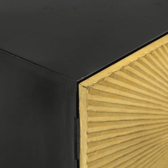 Tv Cabinet 110x30x45 Cm Solid Wood Mango Tpolxp