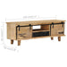 Tv Cabinet 120x30x40 Cm Solid Mango Wood Xaknit