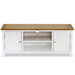 Tv Cabinet 120x35x48 Cm Solid Oak Wood Xaibpk