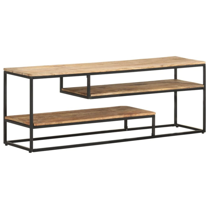 Tv Cabinet 130x30x45 Cm Rough Mango Wood Txolxt
