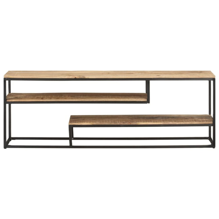 Tv Cabinet 130x30x45 Cm Rough Mango Wood Txolxt