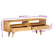 Tv Cabinet 140x30x41 Cm Solid Wood Mango Tpxint