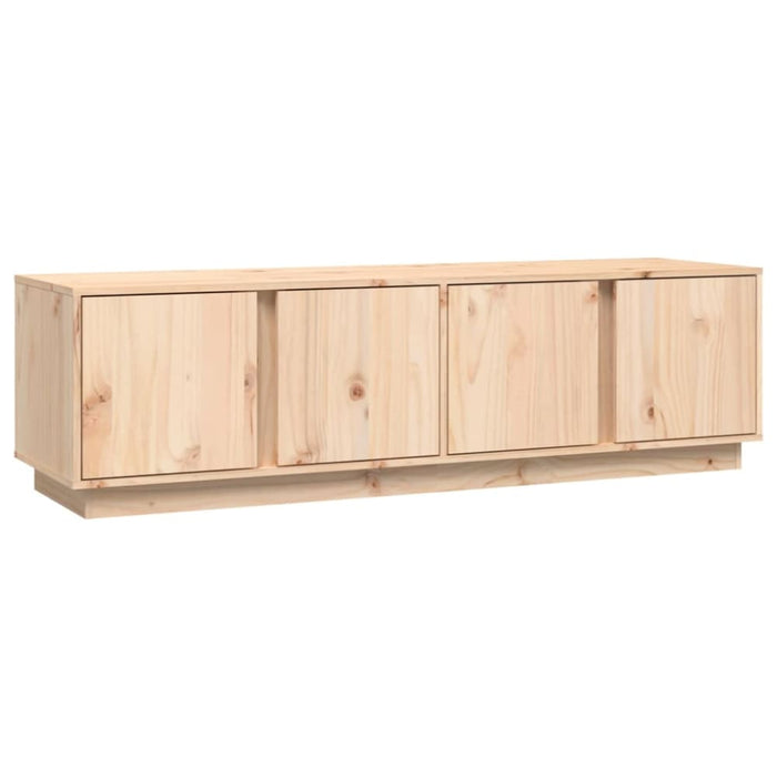 Tv Cabinet 140x40x40 Cm Solid Wood Pine Noaapk