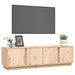 Tv Cabinet 140x40x40 Cm Solid Wood Pine Noaapk