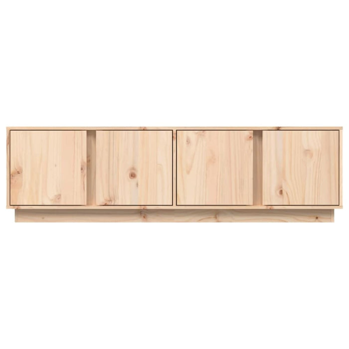 Tv Cabinet 140x40x40 Cm Solid Wood Pine Noaapk