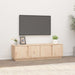Tv Cabinet 140x40x40 Cm Solid Wood Pine Noaapk