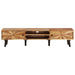 Tv Cabinet 145x35x35 Cm Solid Wood Acacia Ttnaxo