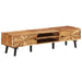 Tv Cabinet 145x35x35 Cm Solid Wood Acacia Ttnaxo