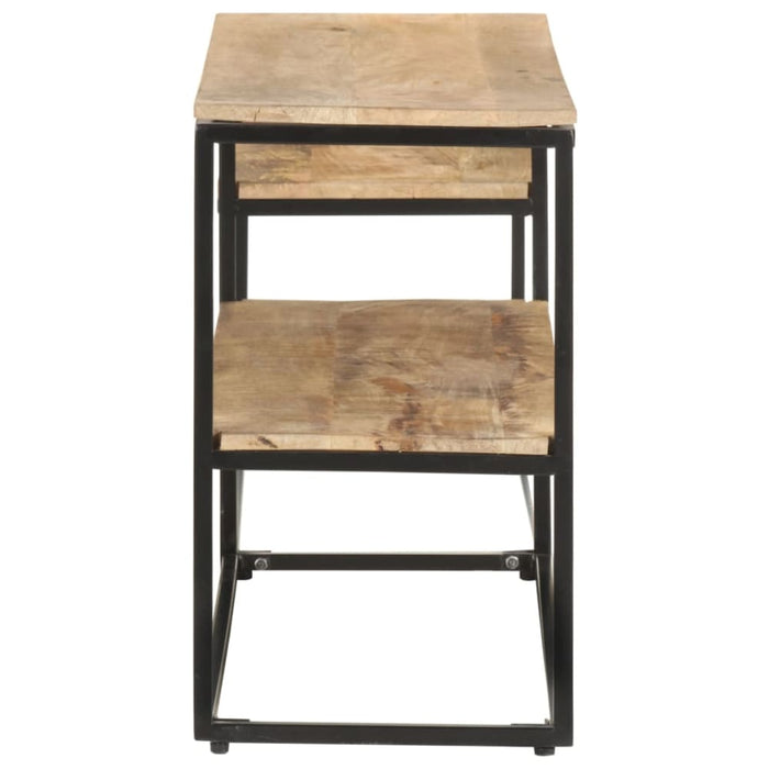 Tv Cabinet 180x30x50 Cm Rough Mango Wood Txolxb