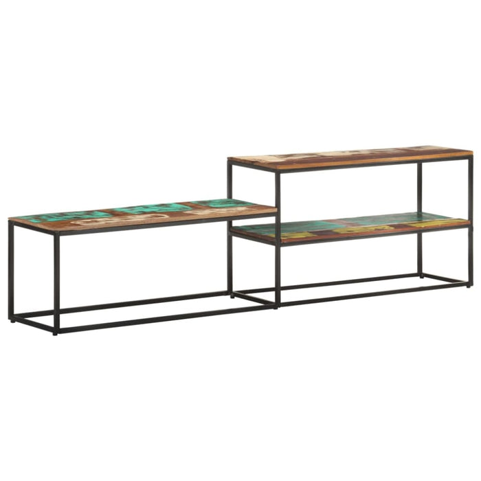 Tv Cabinet 180x30x50 Cm Solid Reclaimed Wood Txolxo