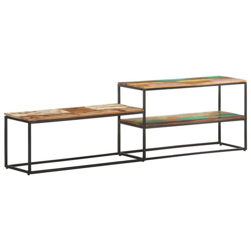 Tv Cabinet 180x30x50 Cm Solid Reclaimed Wood Txolxo