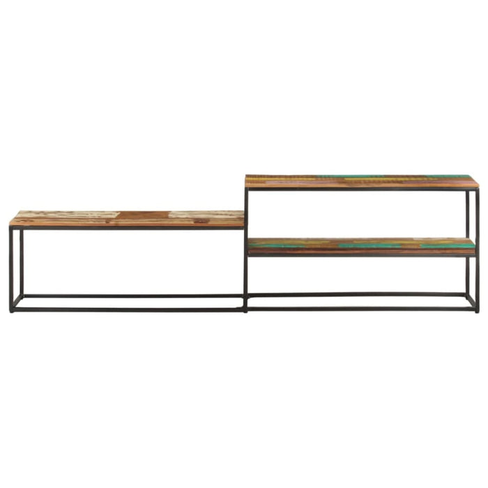 Tv Cabinet 180x30x50 Cm Solid Reclaimed Wood Txolxo