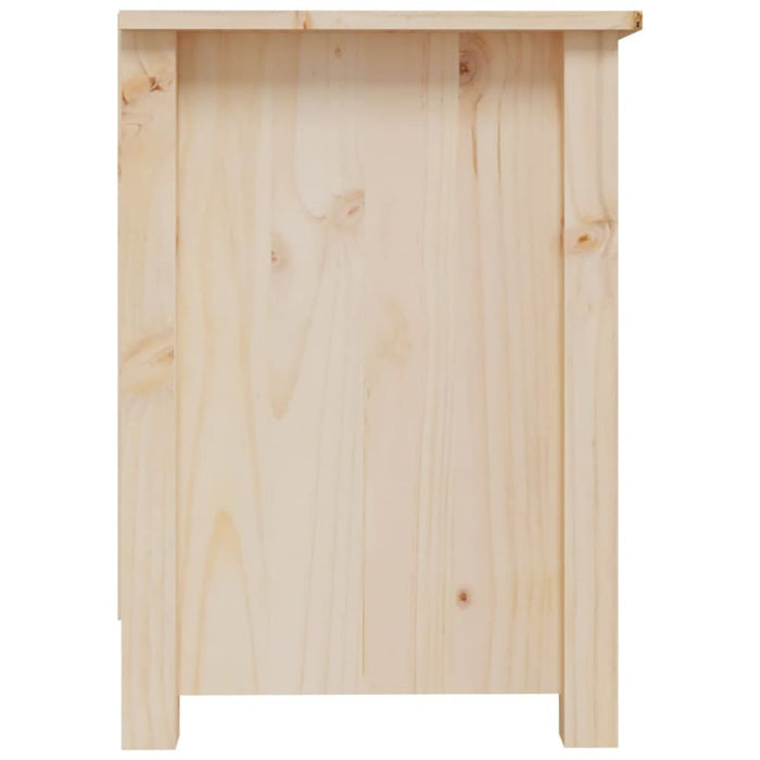 Tv Cabinet 70x36.5x52 Cm Solid Wood Pine Noapik