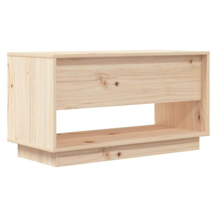 Tv Cabinet 74x34x40 Cm Solid Wood Pine Notntk